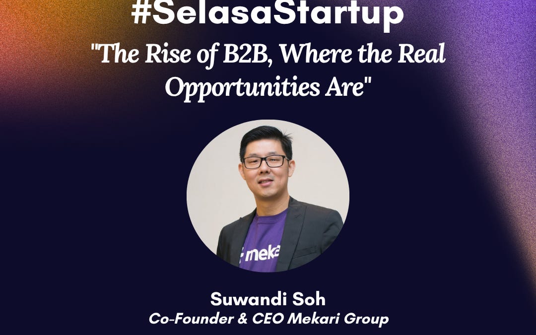 You're invited: a closed-room session with Suwandi Soh, CEO of Mekari