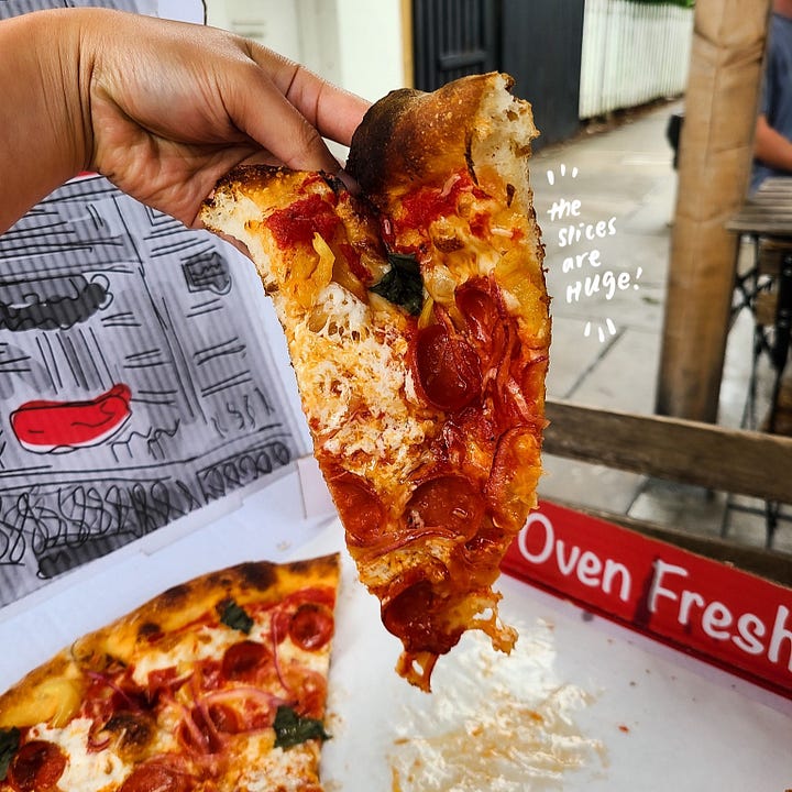 Bird Pizzeria close-up