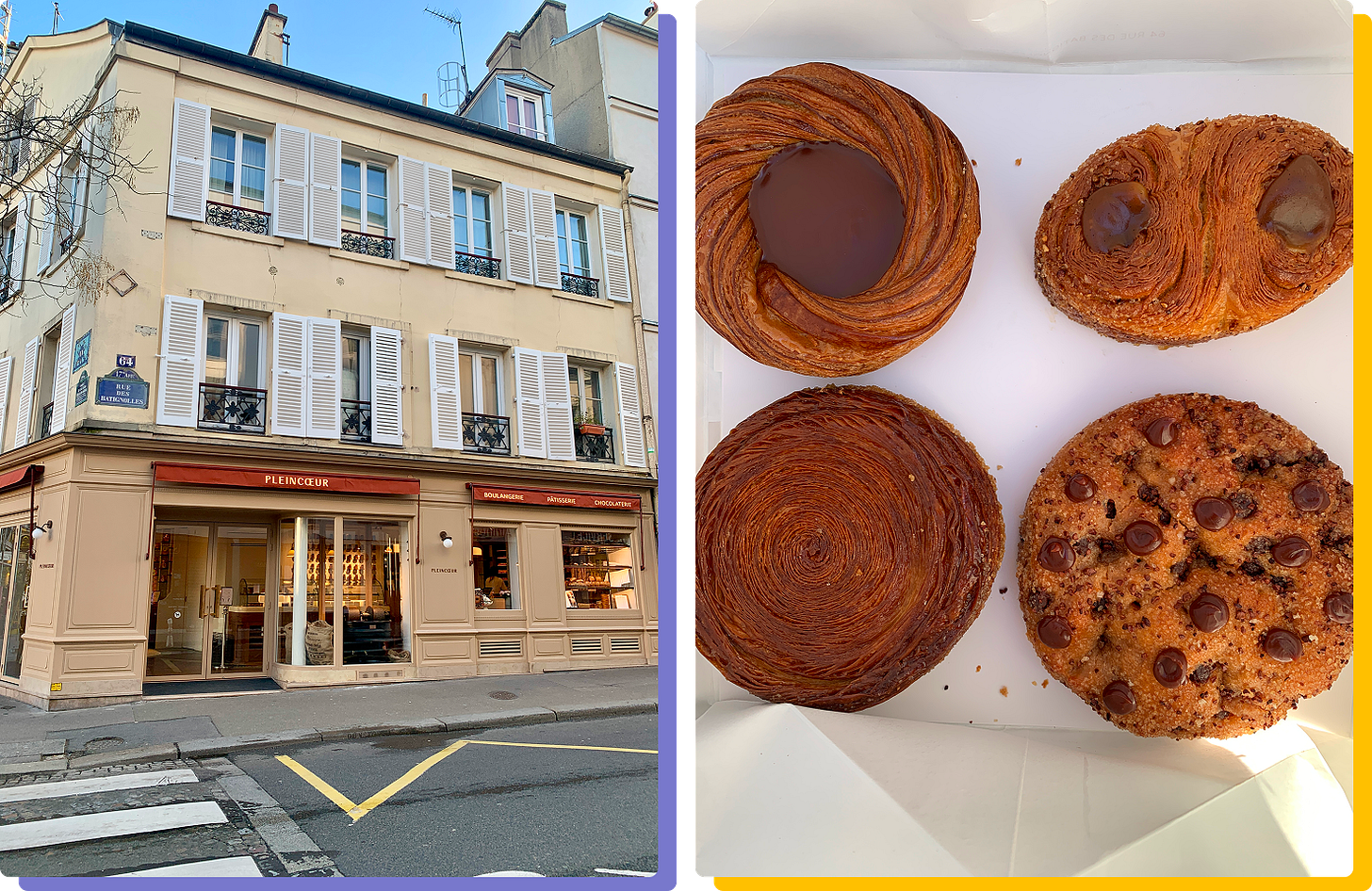 Photo of Pleincoeur, plus the treats I bought there