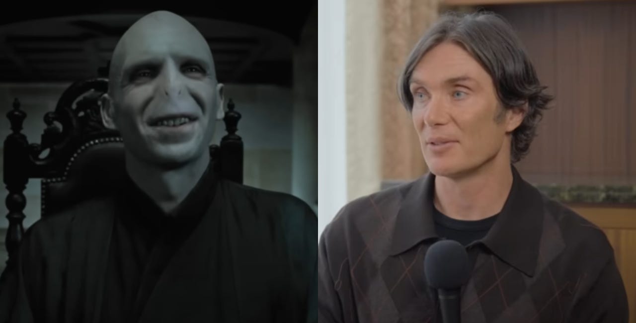 Cillian Murphy Addresses Speculation He Will Play Voldemort In HBO Harry Potter Series