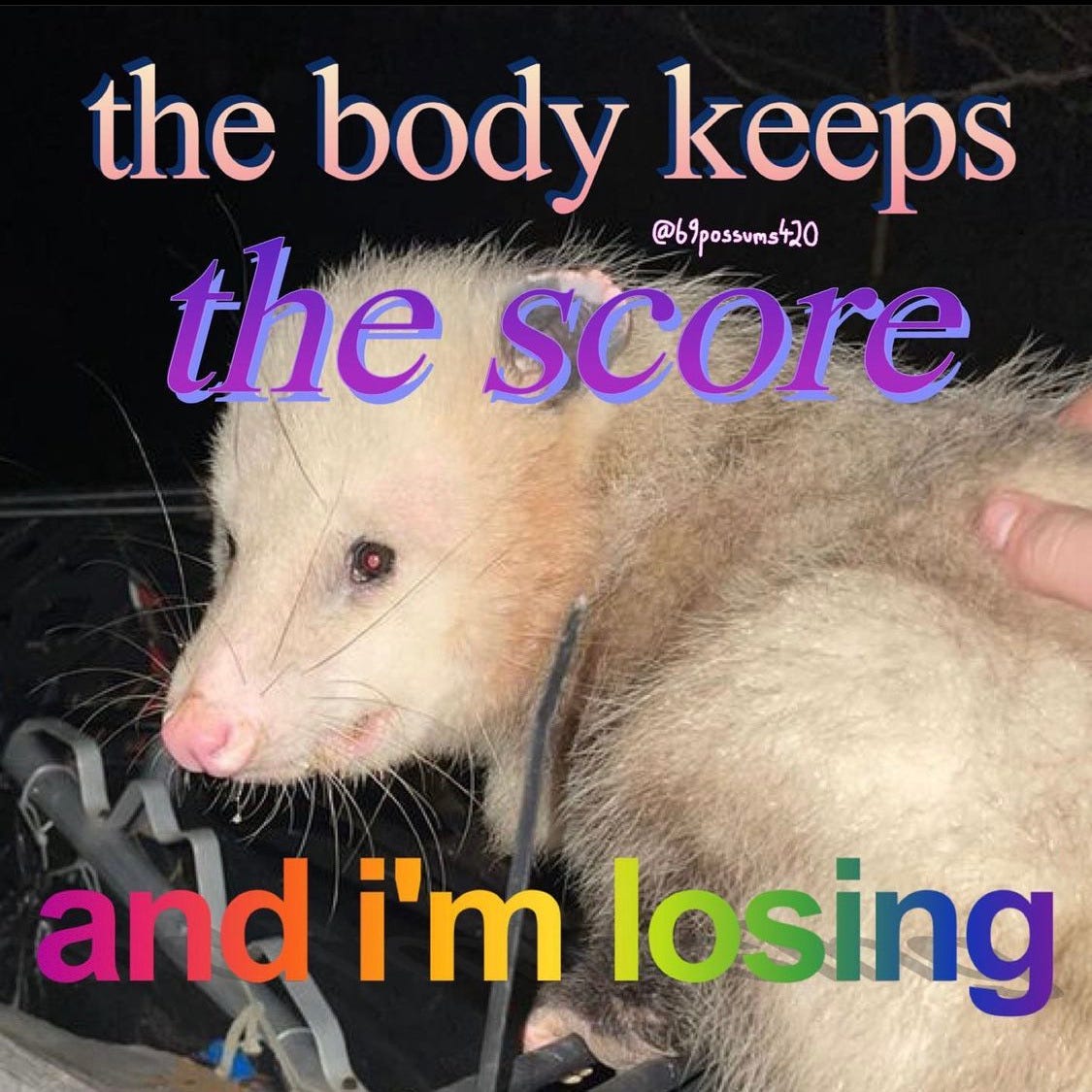 long live me (but not necessarily i'm tired as fuck) – @webkinzpossum on Tumblr long live me (but not necessarily i'm tired as fuck) – @webkinzpossum on Tumblr