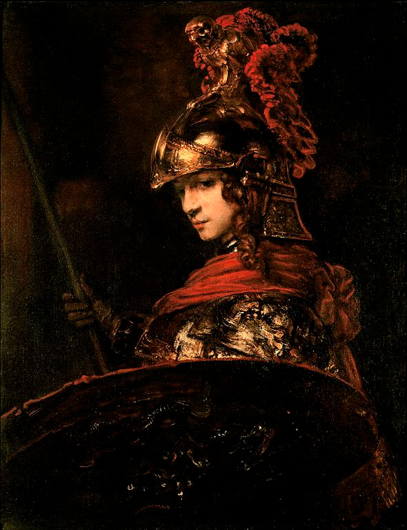 Athena, attributed to artist Rembrandt