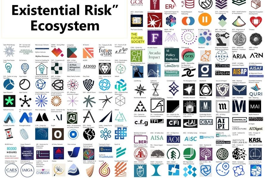The AI Existential Risk Industrial Complex