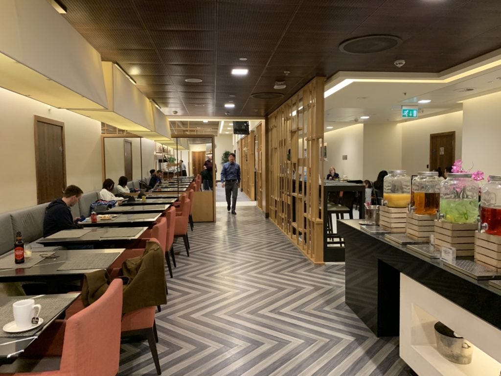 Singapore SilverKris Lounge LHR T2B