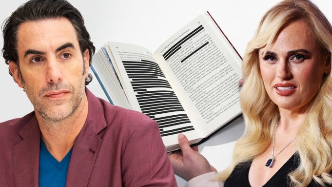 Sacha Baron Cohen Vindicated UK Publisher Redacts Rebel Wilson memoir