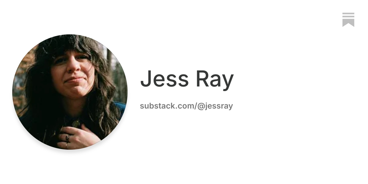 Jess Ray | Substack