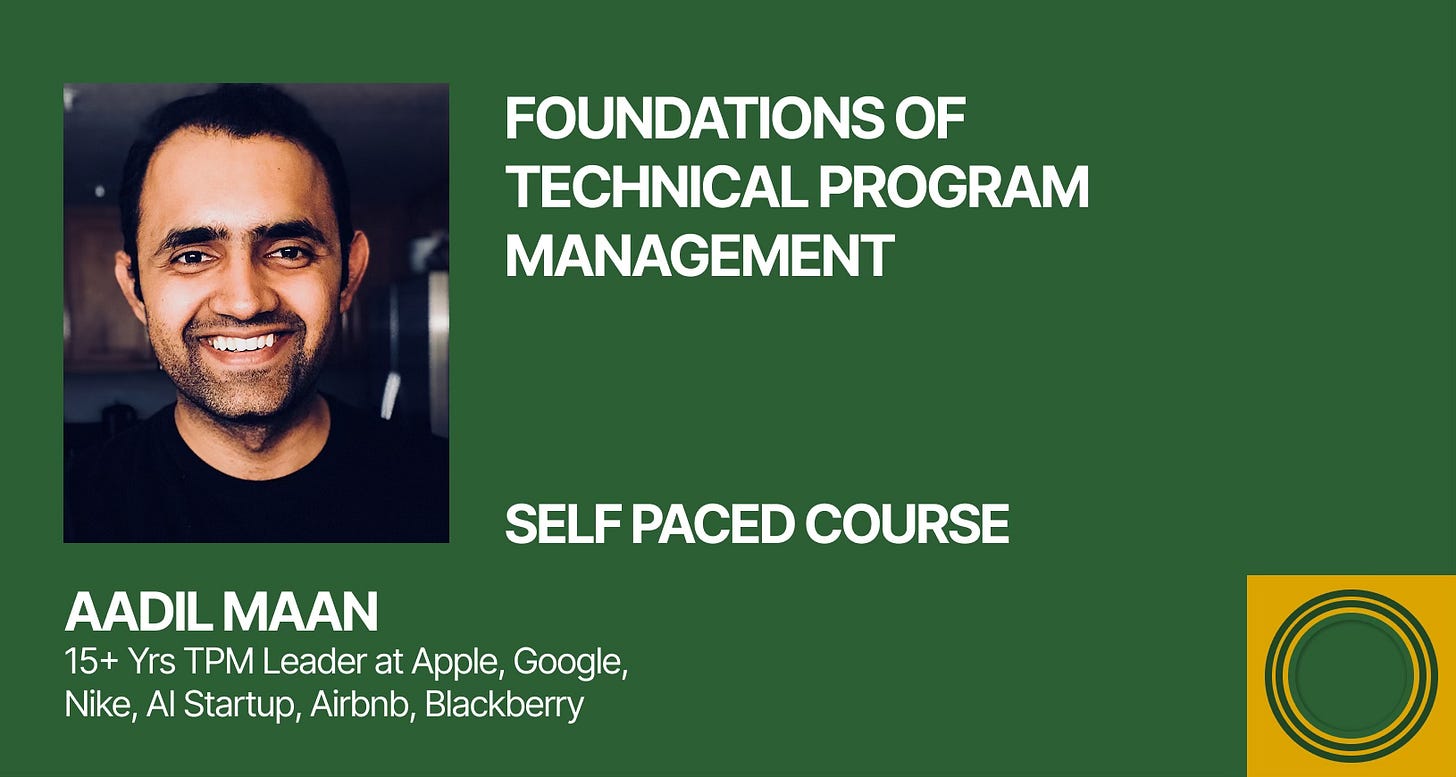 📽️TPM Course: Foundations Of Technical Program Management