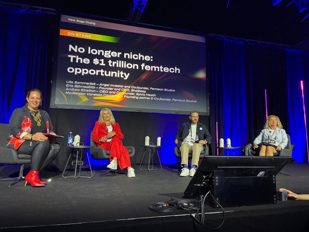 The packed room hosting the panel debate titled Femtech is no longer niche at this year's TechBBQ proved the point of the debate.