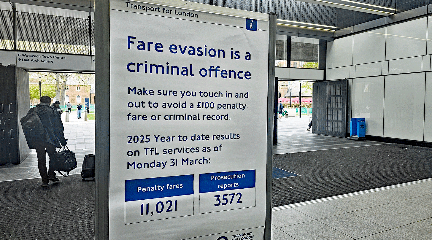 TfL expands crackdown on persistent fare evaders to cut £130m losses