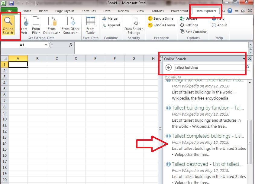 excel public data search data explorer excel public data search data explorer