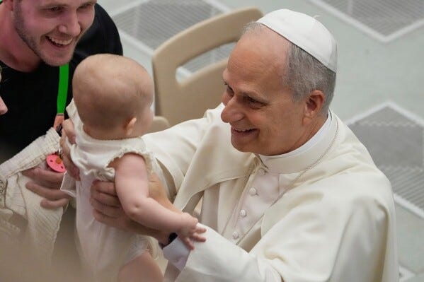 Pope Leo highlights virtue of listening as he accepts an award from  Augustinians | AP News Pope Leo highlights virtue of listening as he accepts an award from  Augustinians | AP News