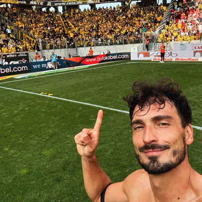 Selfie von Mats Hummels