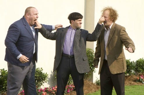 Three Stooges inside