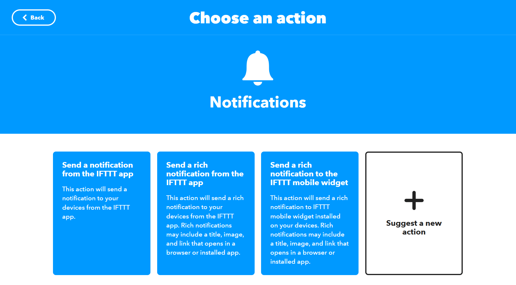 Trigger actions on new feed items with IFTTT and Feed Control