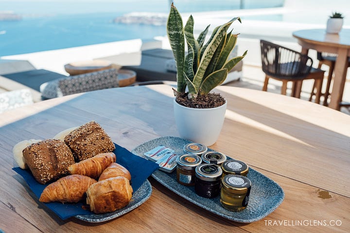 Breakfast at Andronikos Santorini Hotel