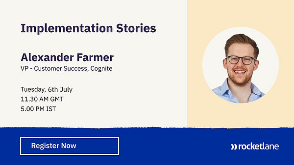 Implementation Stories with Alexander Farmer, Cognite