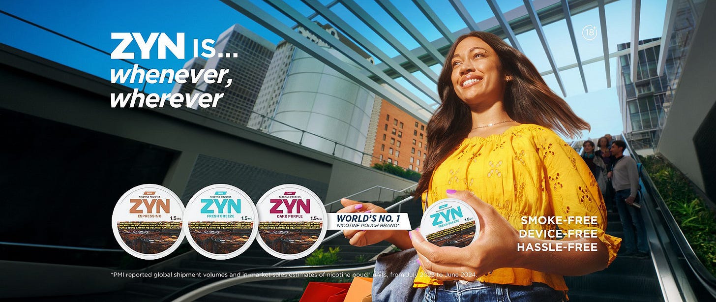 Cigarette smoke free alternatives to continued smoking | ZYN Philippines