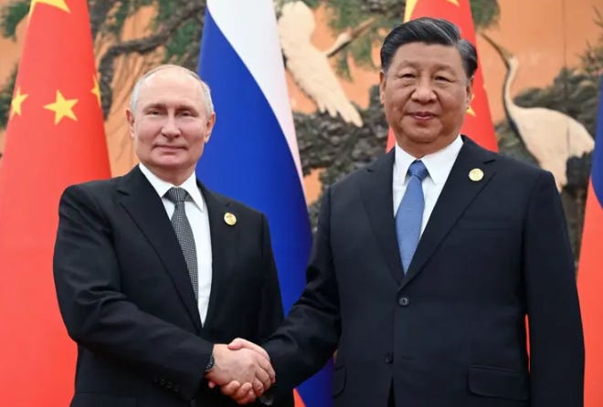 Chin Russia Leaders Putin