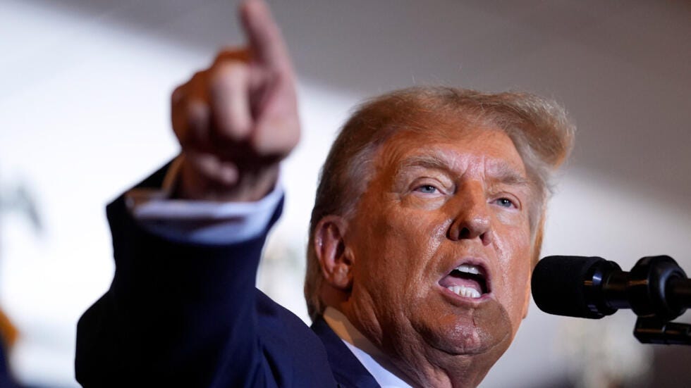 Trump urges Republicans to reject Senate deal on border measures, Ukraine  aid