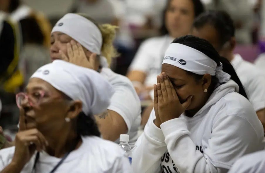 Clippve envió un mensaje a familiares de los presos políticos en esta Navidad: "No están solos"