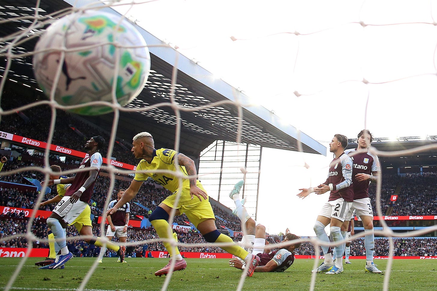 Aston Villa 1-2 Tottenham: Spurs vault out of relegation zone behind  Gallagher, Richarlison goals | Cartilage Free Captain