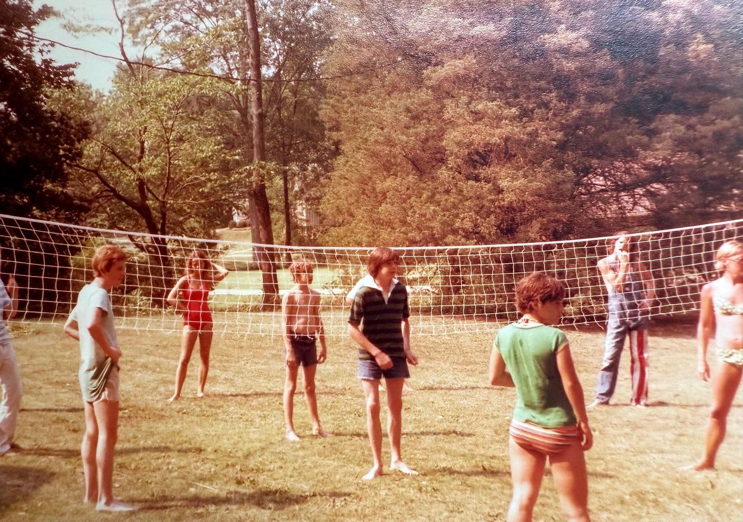 A group of people playing volleyball
AI-generated content may be incorrect. A group of people playing volleyball
AI-generated content may be incorrect.
