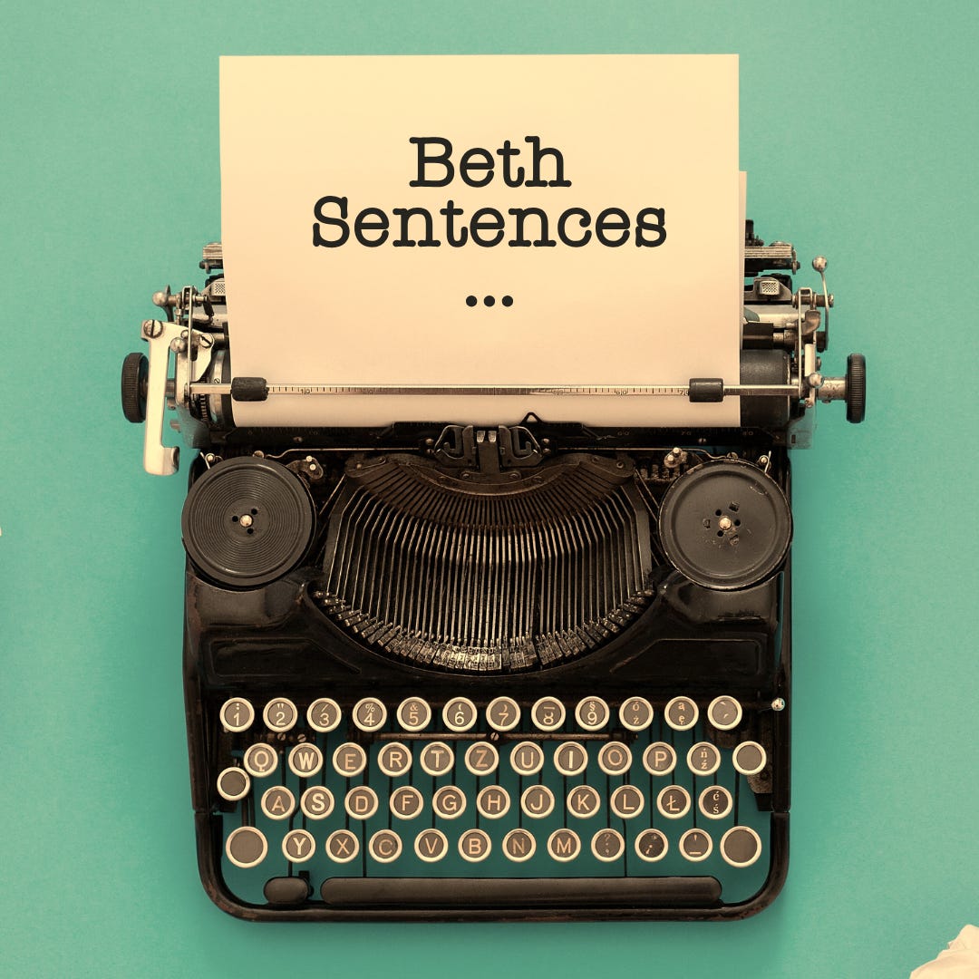 Beth Sentences