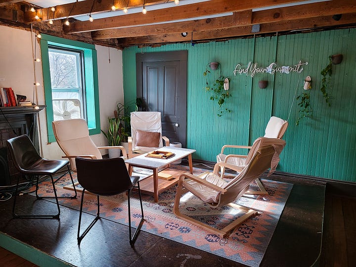 Summit Coffee Basecamp Second Floor study loft