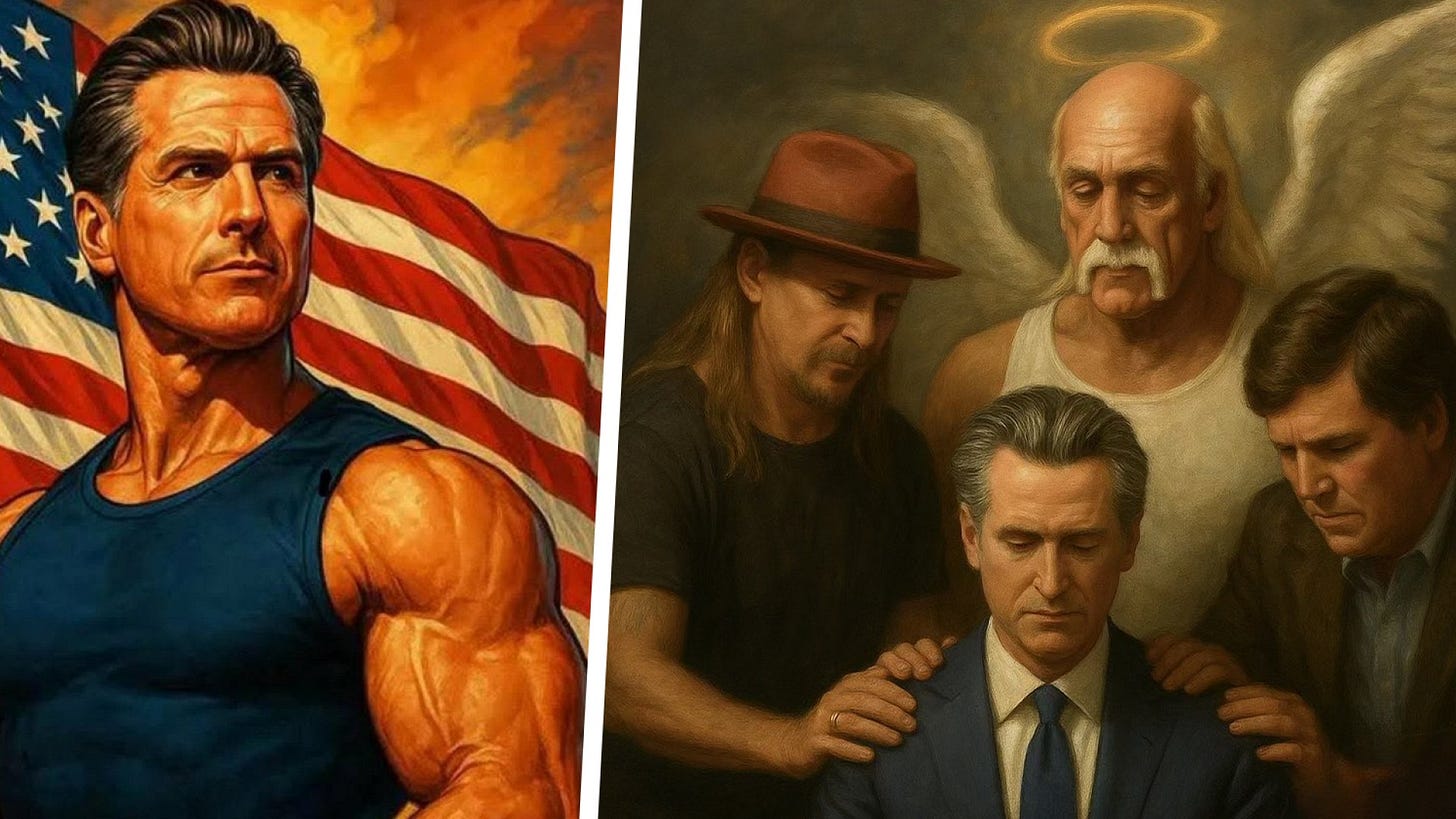 'DONALD IS FINISHED': Newsom goes on offense with Trump mockery campaign