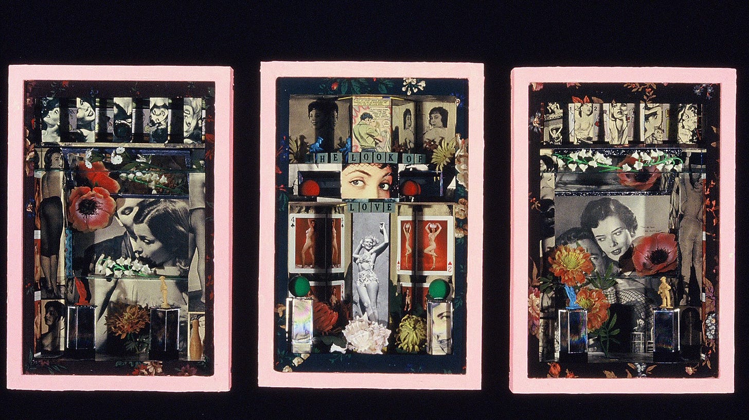 boxed asemblage artwork by Frank Turek