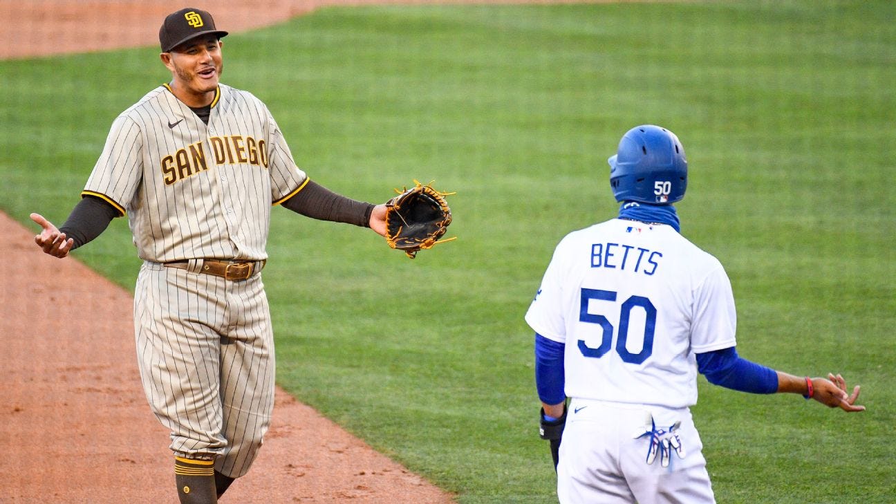 Get ready for Dodgers-Padres Round 1! What you need to know about MLB's  hottest new rivalry