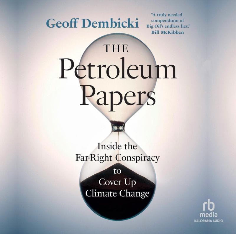 The Petroleum Papers cover by Geoff Dembicki