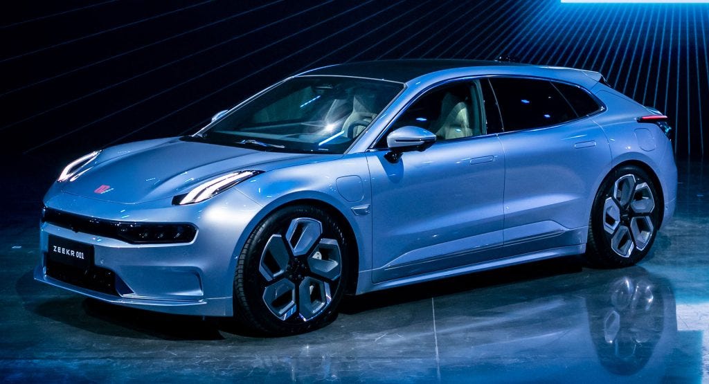 Zeekr 001 Debuts As An Electric Shooting Brake With 536 HP And 435 ...