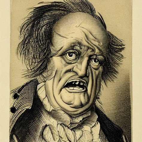 Three-artificial intelligence-generated images of angry taxpayers.