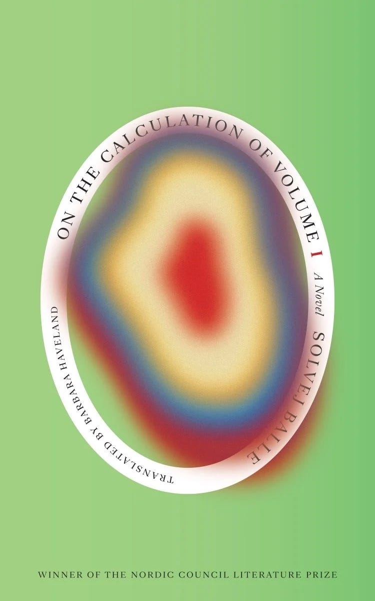 On the Calculation of Volume Book One by Solvej Balle