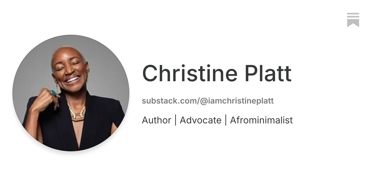 Christine Platt | Substack