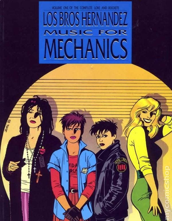 Music for Mechanics TPB (1985 FB) A Love and Rockets Collection comic books