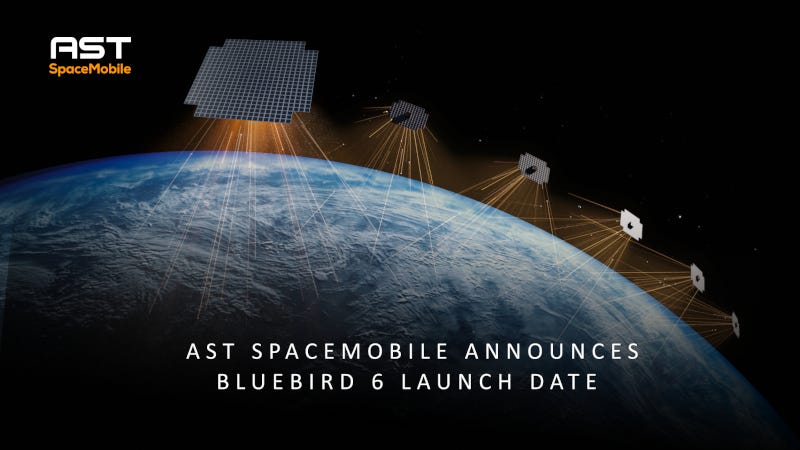 BlueBird 6 Launch Date Announced by AST SpaceMobile