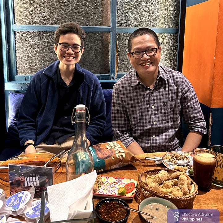 Pictures of EA Philippines community members during the 6th Annicervary Dinner