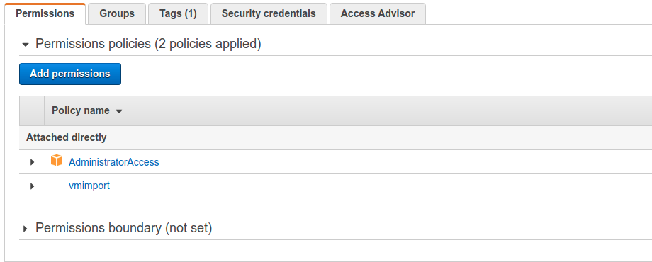 IAM Permissions