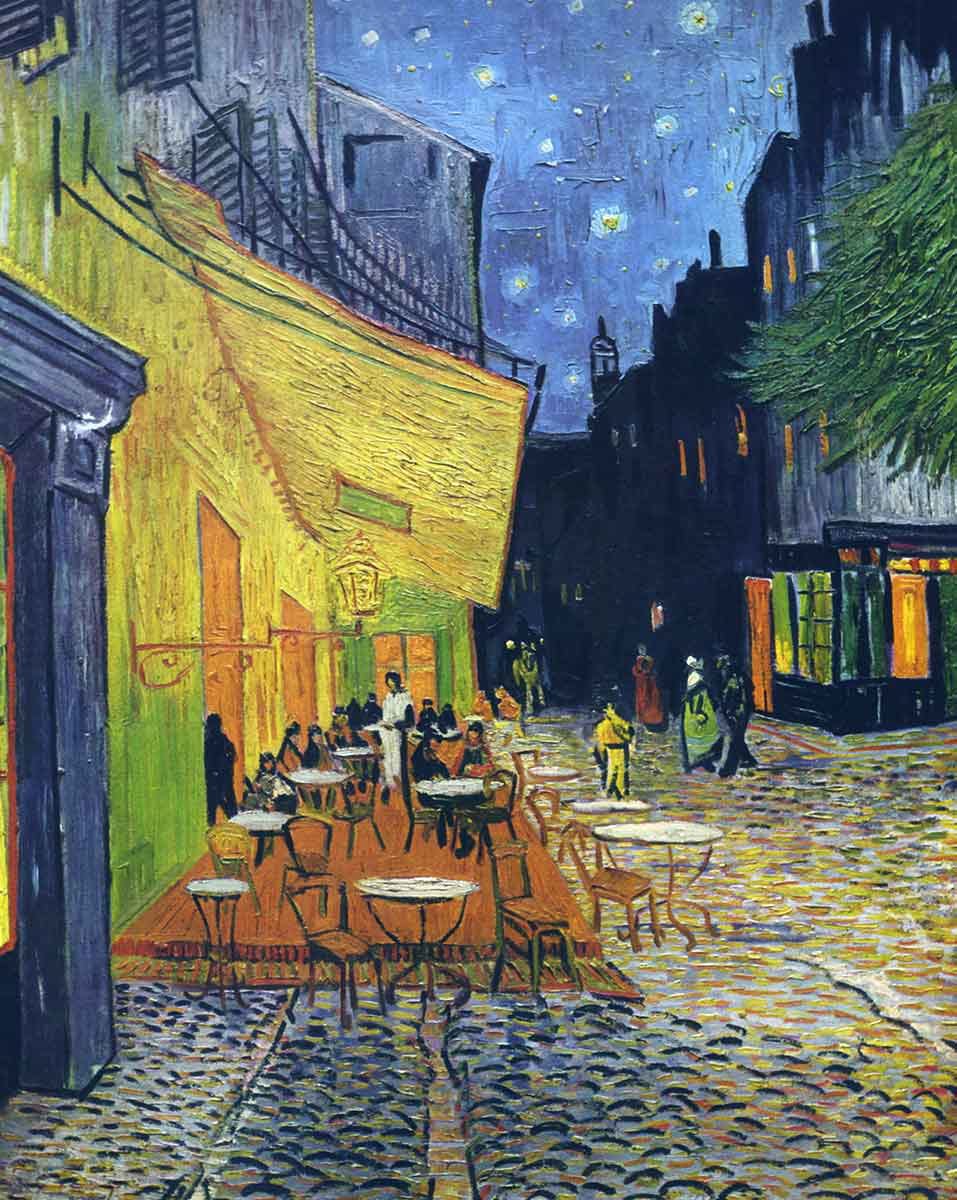 vincent van gogh cafe terrace painting