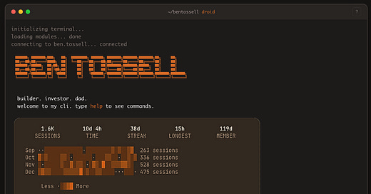Ben Tossell | Substack