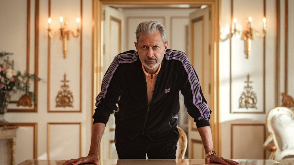 Jeff Goldblum in Kaos on Netflix