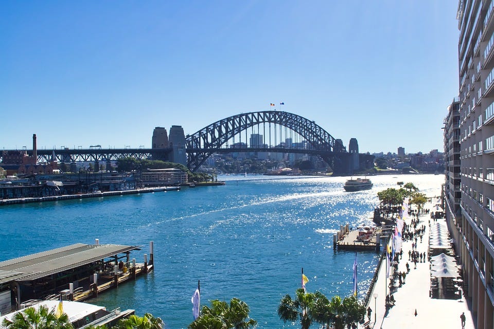 Sydney, home to Ferry McFerryface