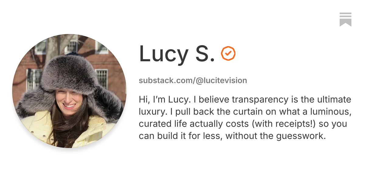 Lucy S. | Substack