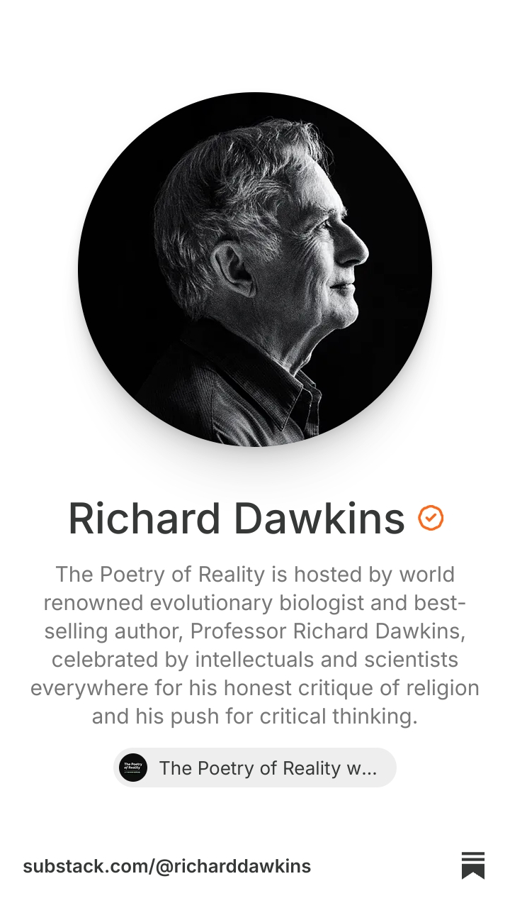 Richard Dawkins | Substack