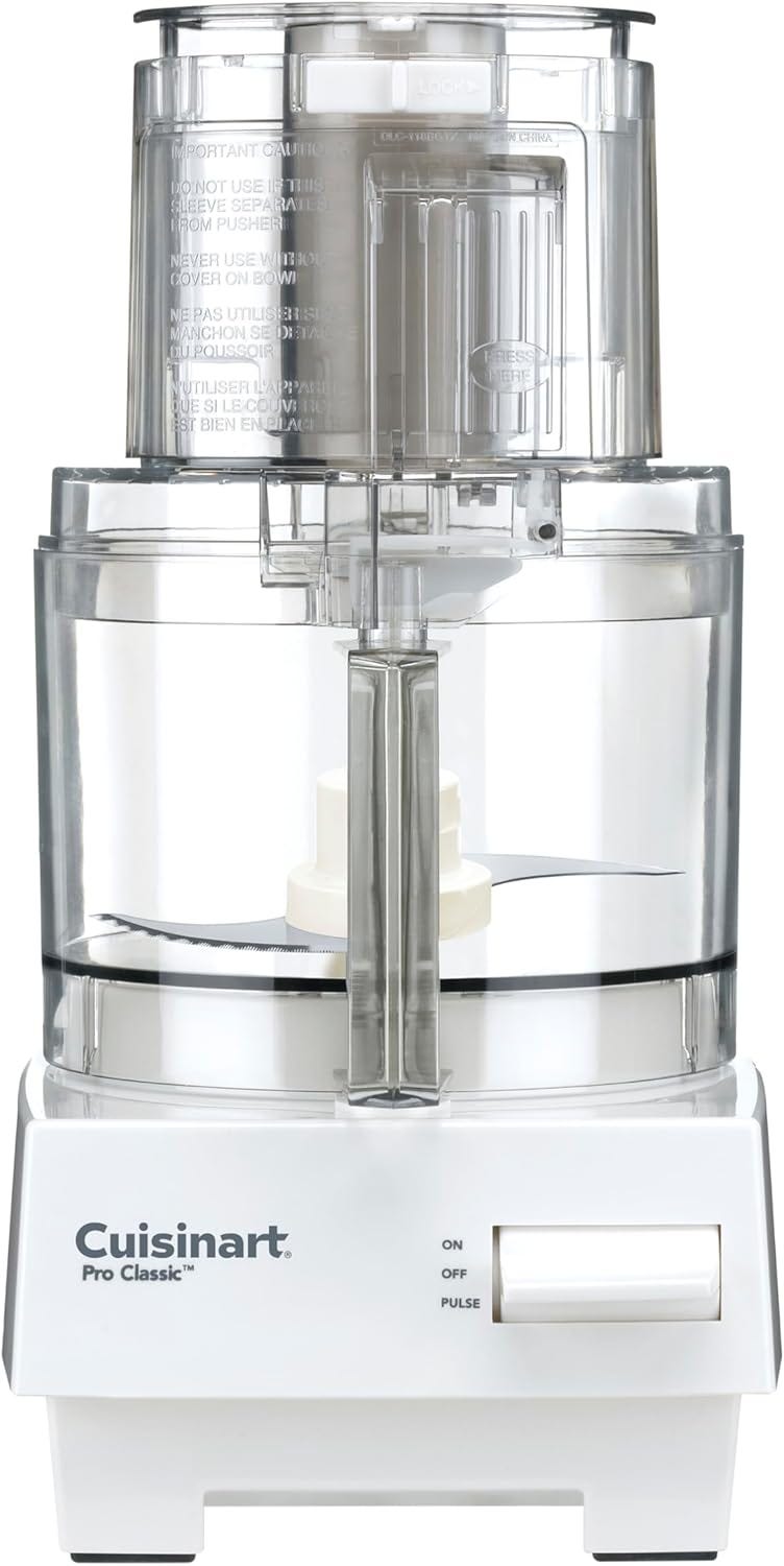 White Cuisinart 7-Cup Pro Classic Food Processor