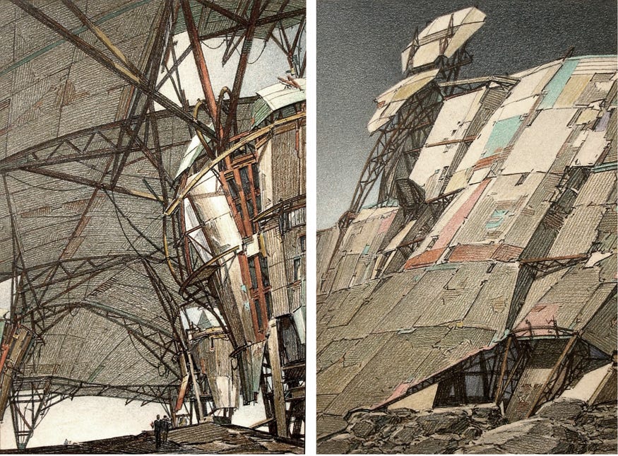 BUILDING LANDSCAPES | LEBBEUS WOODS