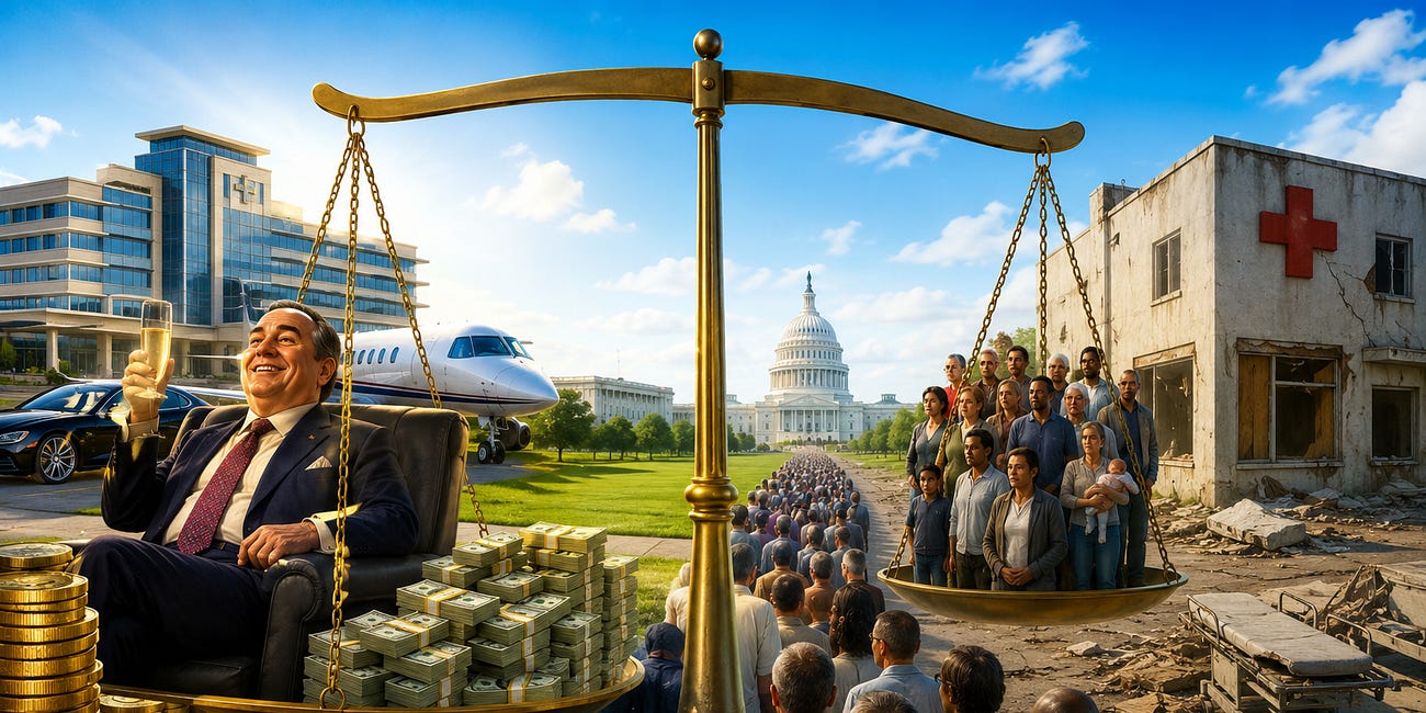 America’s Deadliest Con: How Racism Keeps Millions Sick While Helping Healthcare Billionaires Cash In