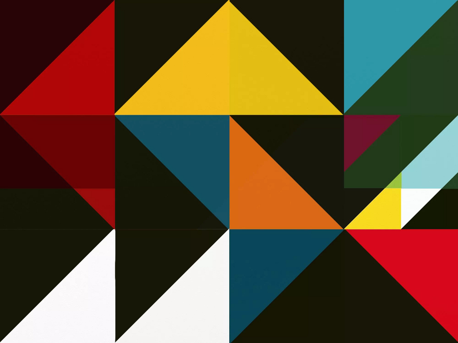 Geometric Abstraction by Rabi Roy, Painting, Digital | Art Limited